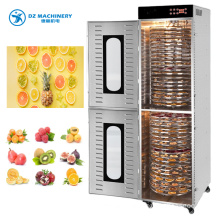 The latest 12 layer rotary commercial fruit dryer